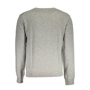 La Martina Gray Wool Sweater