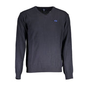 La Martina Blue Wool Sweater