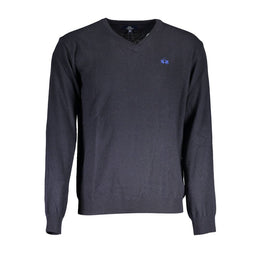 La Martina Blue Wool Sweater