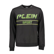Plein Sport Black Cotton Sweatshirt