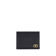 Balenciaga Black Calf Leather Bos Taurus Wallet