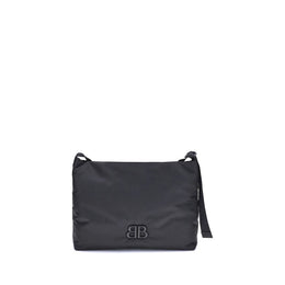 Balenciaga Black Fabric Shoulder Bag
