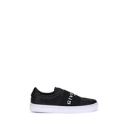 Givenchy Black Calf Leather Bos Taurus Low Top Sneakers