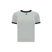 Courrèges White Cotton T-Shirt