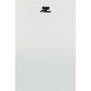 Courrèges White Cotton T-Shirt