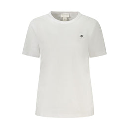 Calvin Klein White Cotton T-Shirt
