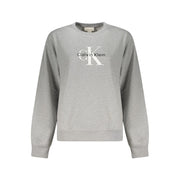 Calvin Klein Gray Cotton Women Sweater