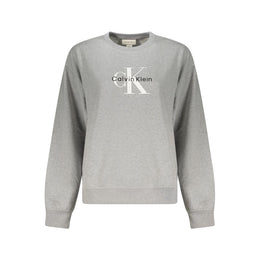 Calvin Klein Gray Cotton Women Sweater