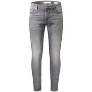 Guess Jeans Gray Cotton Jeans Denim