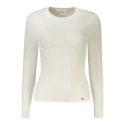 Guess Jeans White Viscose Sweater