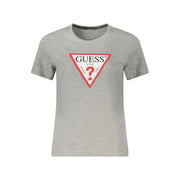 Guess Jeans Gray Cotton T-Shirt