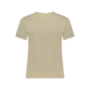 Guess Jeans Beige Cotton T-Shirt
