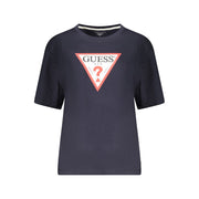 Guess Jeans Blue Cotton T-Shirt