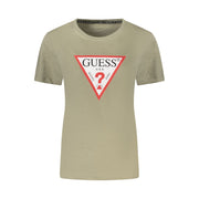 Guess Jeans Green Cotton T-Shirt
