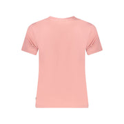 Guess Jeans Pink Cotton T-Shirt