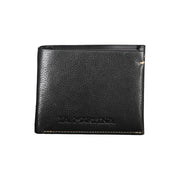 La Martina Black Leather Wallet