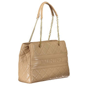 Mario Valentino Beige Polyethylene Handbag