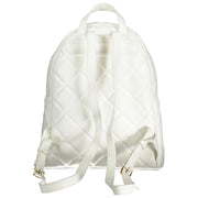 Mario Valentino White Polyethylene Backpack