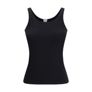 Wolford Black Cotton Top