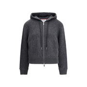 Thom Browne Gray Wool Sweatshirt