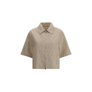 Fendi Beige Cotton Denim Jacket