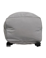 Dolce & Gabbana Gray Milano Print Drawstring Travel Backpack Bag