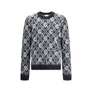 Casablanca Black Nylon Sweatshirt