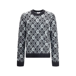Casablanca Black Nylon Sweatshirt