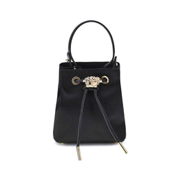 Versace Black Viscose Shoulder Bag