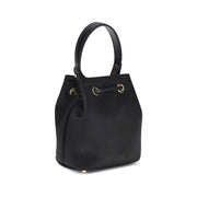 Versace Black Viscose Shoulder Bag