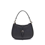 Etro Black Calf Leather Bos Taurus Shoulder Bag