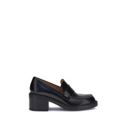 Tod's Black Calf Leather Bos Taurus Platform Loafers