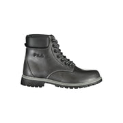 Fila Black Polyester Women Boot