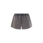 Alexander Wang Gray Cotton Bermuda Shorts