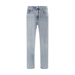 Agolde Light Blue Cotton Skinny Jeans