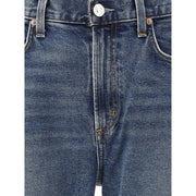 Agolde Blue Cotton Skinny Jeans