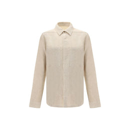 Rick Owens Cream Cotton Shirt