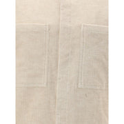 Rick Owens Cream Cotton Shirt
