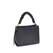 Coccinelle Black Calf Leather Bos Taurus Shoulder Bag