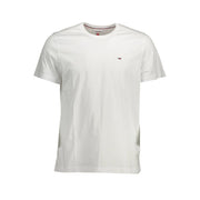 Tommy Hilfiger White Organic Cotton Men T-Shirt