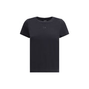 PINKO Black Cotton T-Shirt