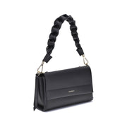 Coccinelle Black Calf Leather Bos Taurus Shoulder Bag