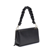 Coccinelle Black Calf Leather Bos Taurus Shoulder Bag