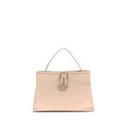 Coccinelle Cream Calf Leather Bos Taurus Handbag