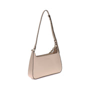 Coccinelle Beige Calf Leather Bos Taurus Shoulder Bag