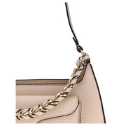 Coccinelle Beige Calf Leather Bos Taurus Shoulder Bag