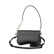 Mario Valentino Black Polyethylene Women Handbag