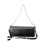 Mario Valentino Black Polyethylene Women Handbag