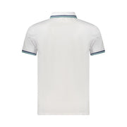 Guess Jeans White Cotton Men Polo Shirt