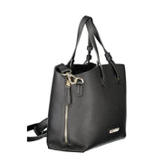 Mario Valentino Black Polyethylene Women Handbag